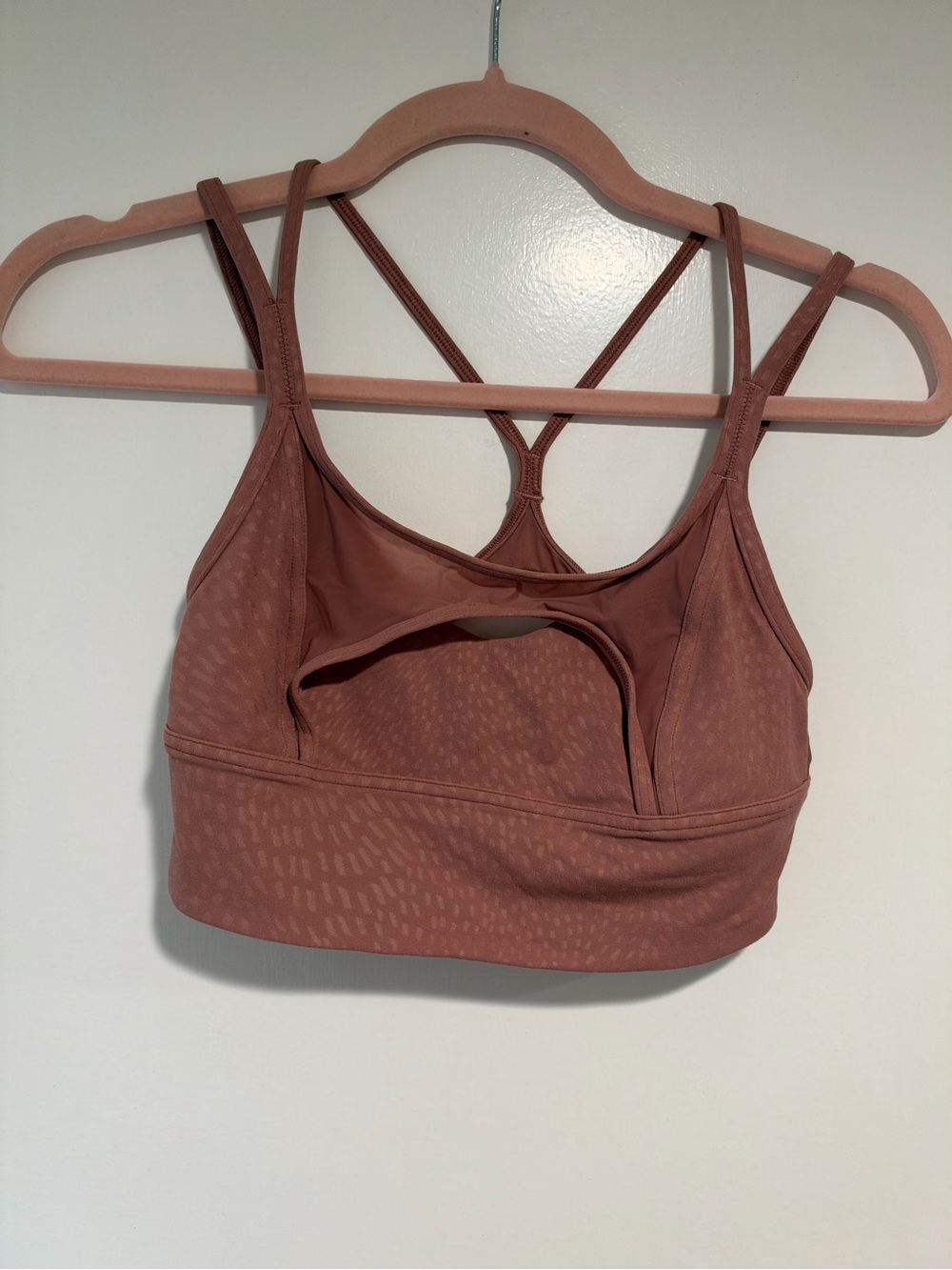 Lululemon Align Keyhole-Front Bra Mauve Athletic Tank Top